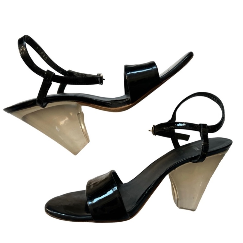 Stuart Weitzman “The One” Sandals in Black